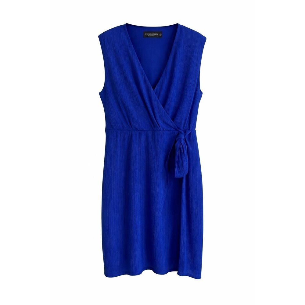 Gabrielle Union for New York & Co Royal Blue Wrap Dress XXL NWT MSRP $80